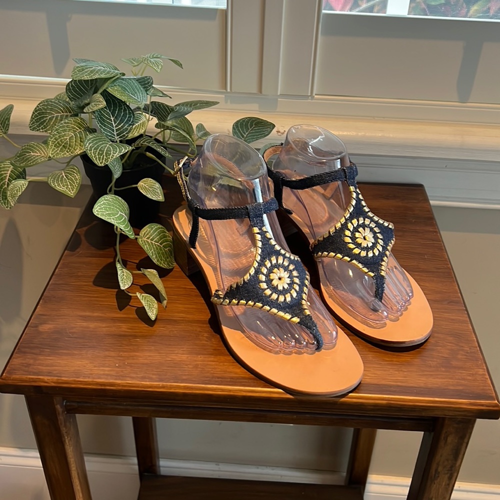 Jack Rogers Ankle Strap Sandals Size 9